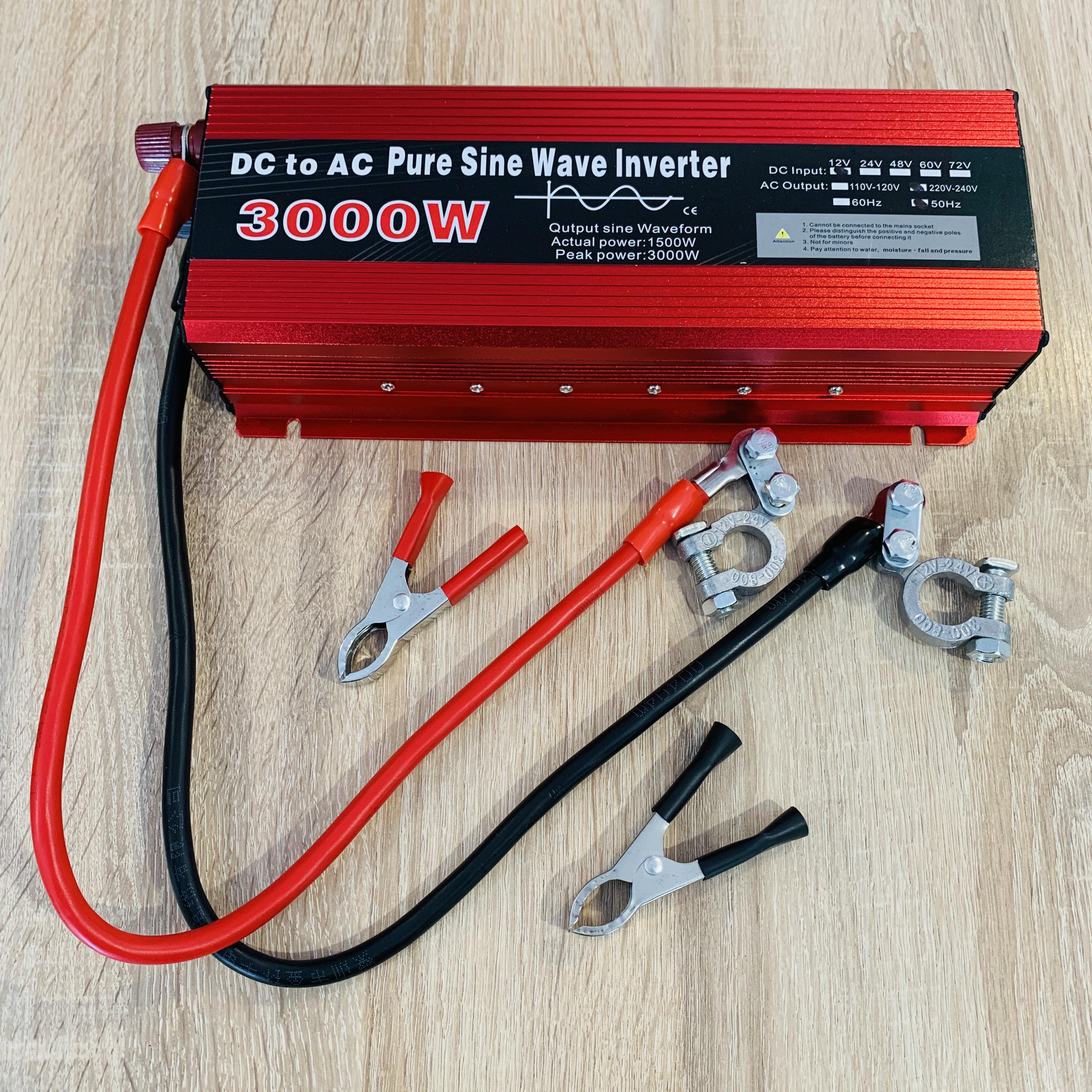 Інвертор 3000W 12220V чистий синус (27282394) - фото 1 Інвертор 3000W 12220V чистий синус (27282394) - фото 1