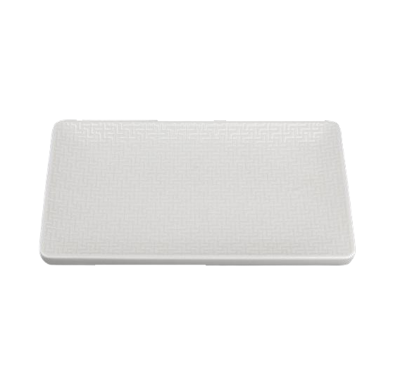 Блюдо для подачи Stenson MC4262-16 Moon фарфор 40,5 см Белый (542841)