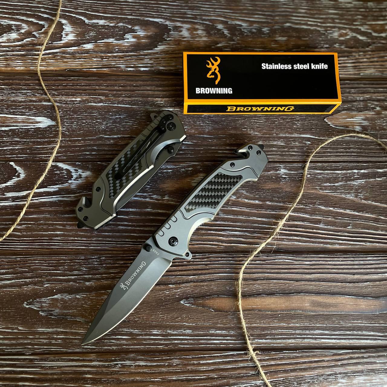 Ніж складаний туристичний Browning клинок 10,5 см (198)