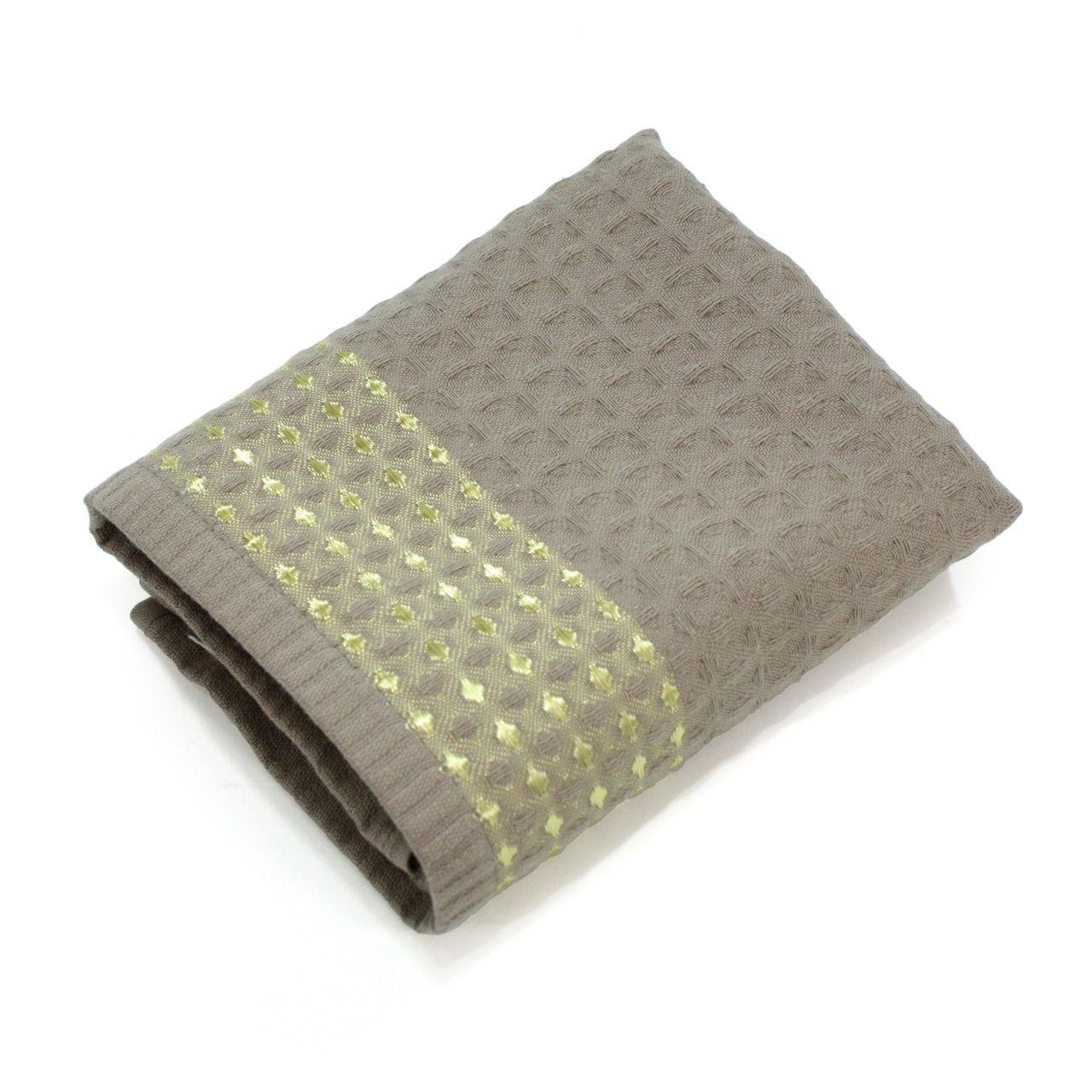 Рушник кухонний 40х60 см Сірий (0327)