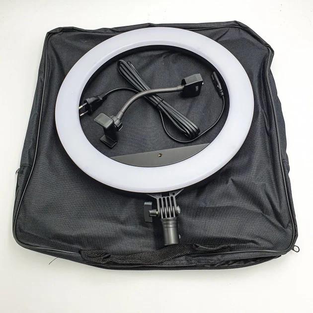 Кольцевая лампа RIAS ZB-R14 LED с держателем и сумкой 35 см (2_009322) - фото 5