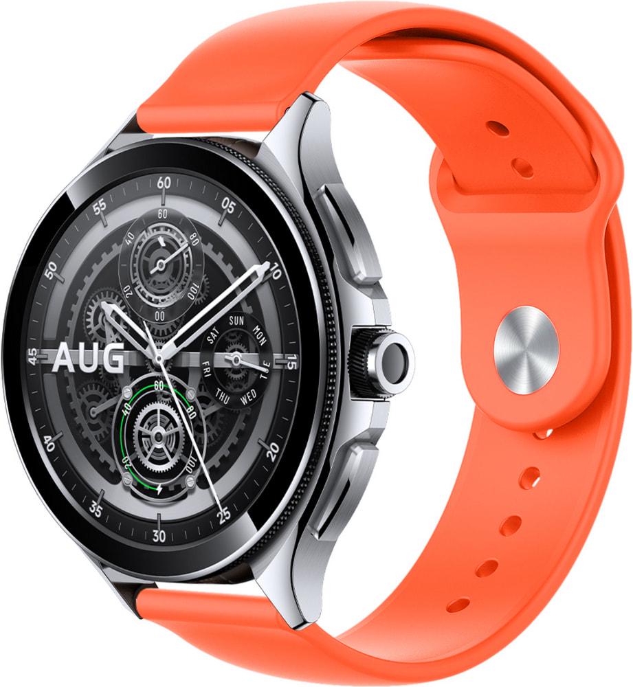 Ремешок Base для Xiaomi Watch 2 Pro Orange (33837-2C) - фото 2