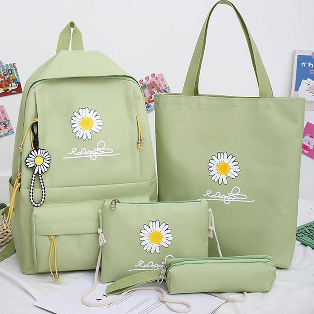 Шкільний рюкзак для дівчинки Ромашка 4в1 5-11 клас Салатовий (27667939) - фото 1 Шкільний рюкзак для дівчинки Ромашка 4в1 5-11 клас Салатовий (27667939) - фото 1