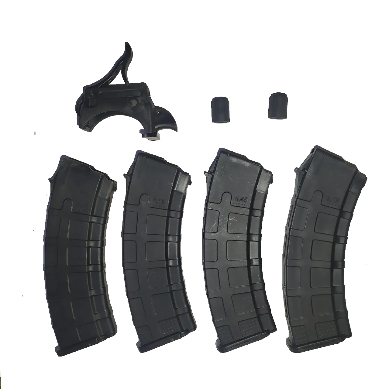 Комплект магазини для АК-74/2 тромікси/лоадер для швидкої зарядки 4 шт. Чорний (2171371078) Комплект магазини для АК-74/2 тромікси/лоадер для швидкої зарядки 4 шт. Чорний (2171371078)