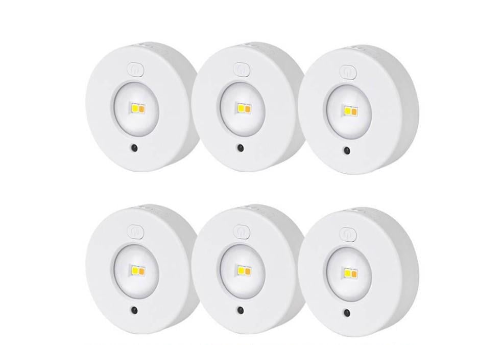 Светильник LED сенсорный MZ-L3301 with remote control 3LC+RGB/6PCS White (00000076105_1)