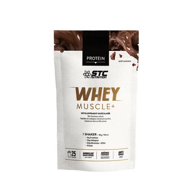 Протеин STC NUTRITION WHEY MUSCLE+ PROTEIN 750 г 25 порций Chocolate