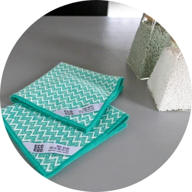 Салфетка кухонная York ECO EGO ZIG-ZAG из микрофибры для уборки 35х35 см - фото 6 Салфетка кухонная York ECO EGO ZIG-ZAG из микрофибры для уборки 35х35 см - фото 6