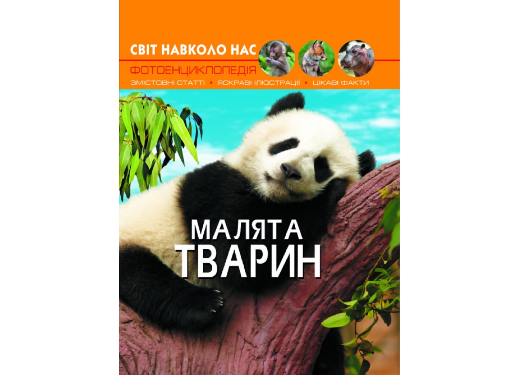 Мир вокруг нас. Малыши животных F00020867 9789669369499 Мир вокруг нас. Малыши животных F00020867 9789669369499