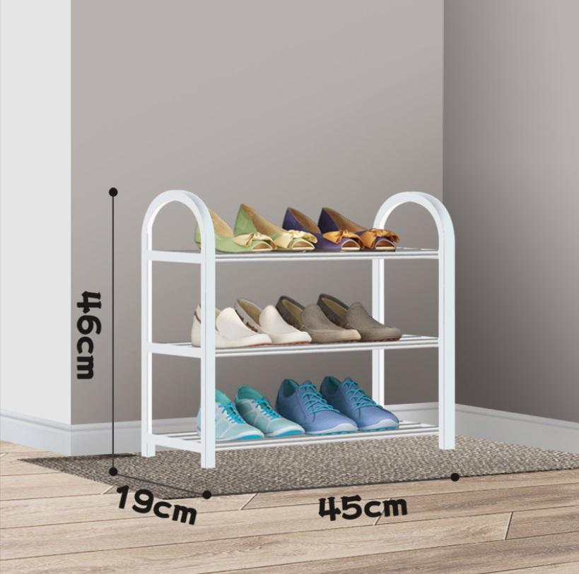 Полиця для взуття 3-х рівнева 14830 19х45х46 см Білий (4995147) - фото 2