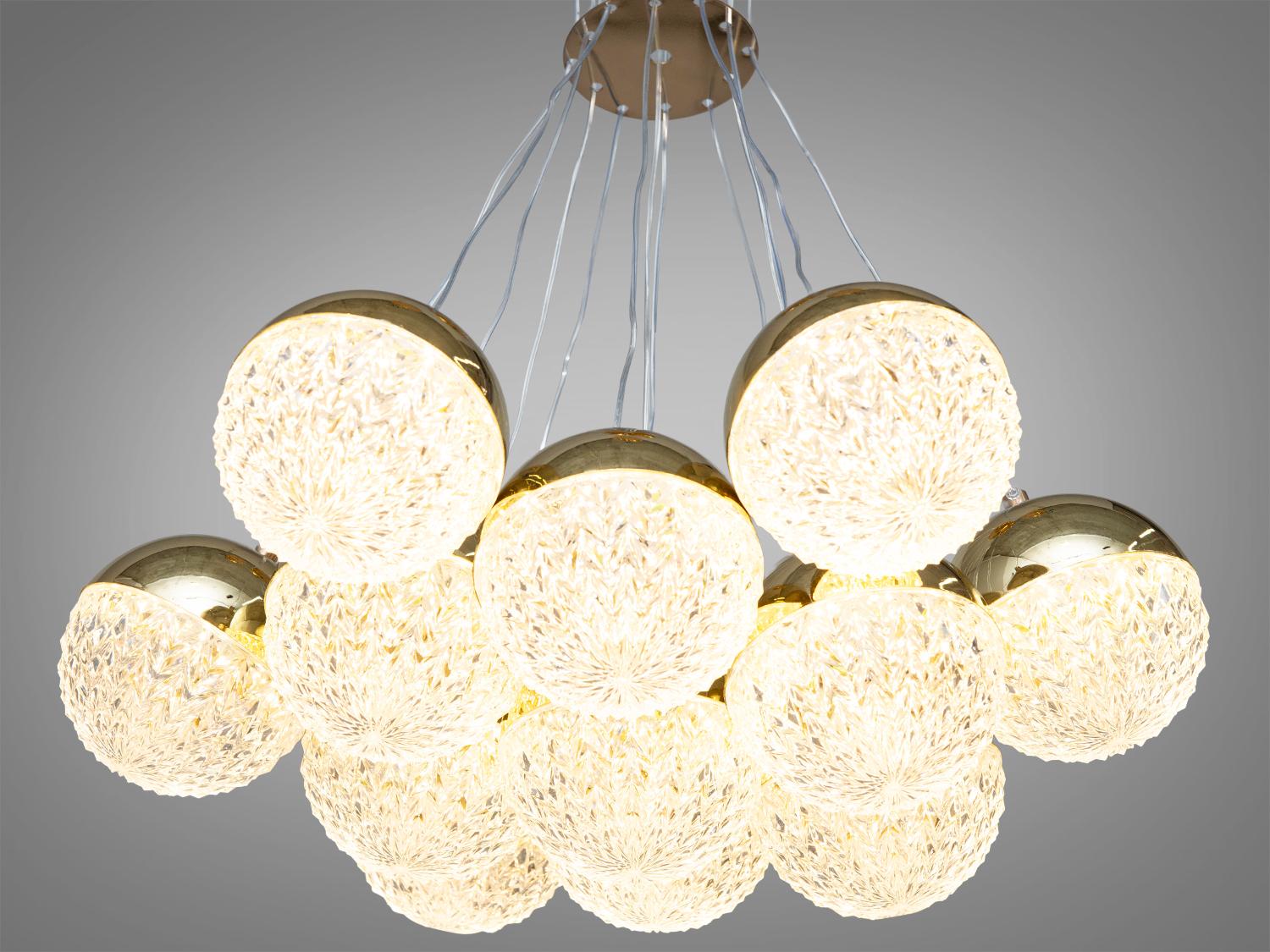 Люстра светодиодная 120 Вт Золотой (2379G) Люстра светодиодная 120 Вт Золотой (2379G)