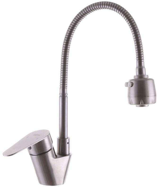 Смеситель для кухни Zerix ASA-011 с рефлекторным изливом (ZX3137)