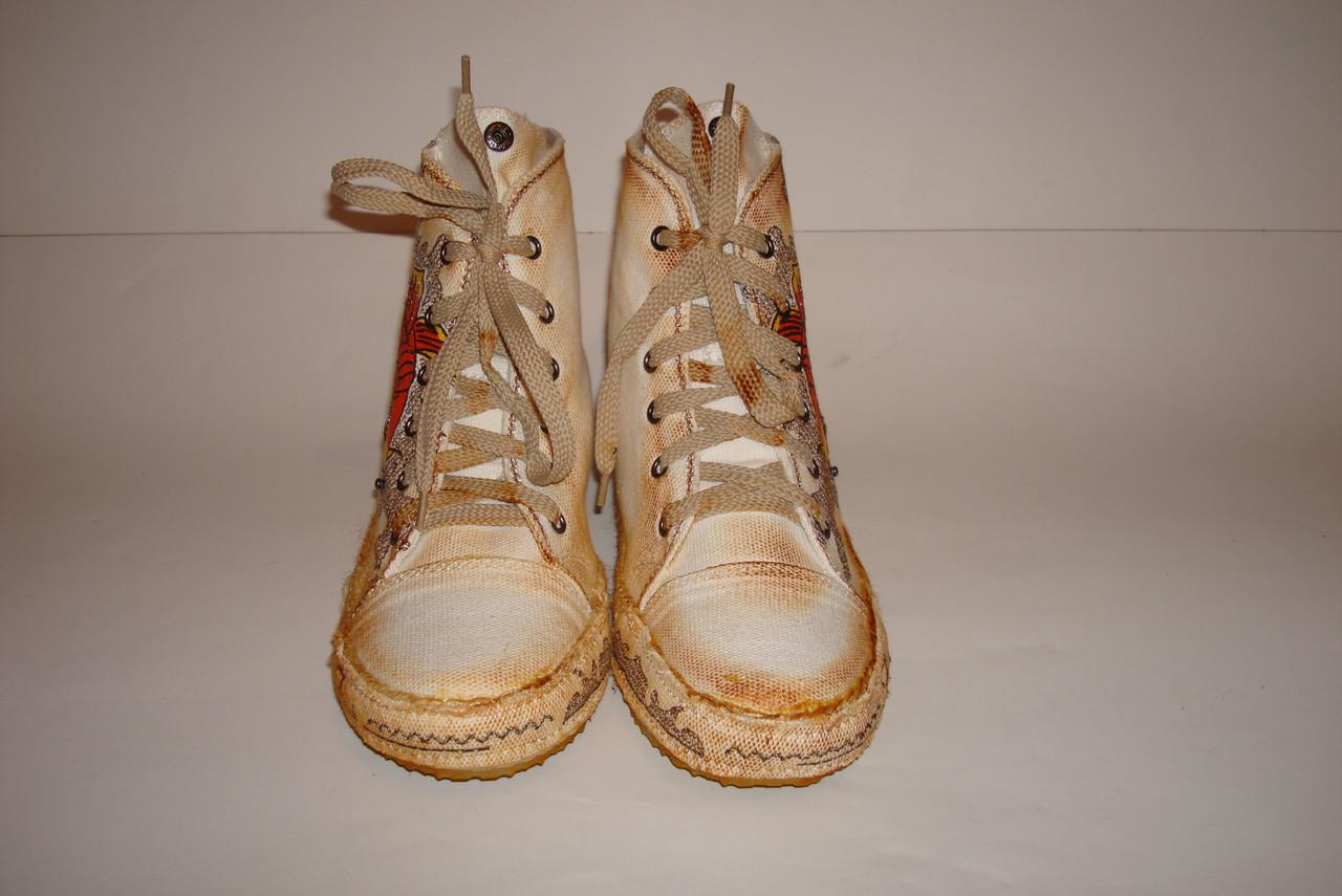 Кеди жіночі Linda р. 36 23 см Білий - фото 4 Кеди жіночі Linda р. 36 23 см Білий - фото 4