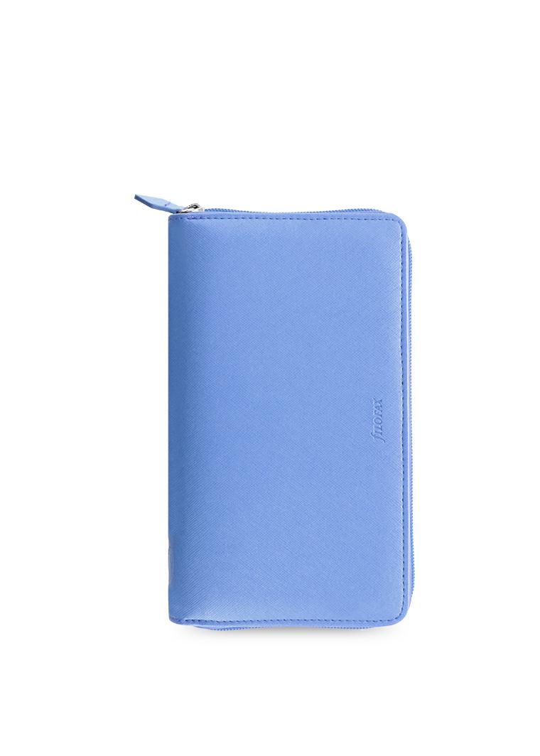 Органайзер Filofax Saffiano Compact zip Vista blue (20-022592)