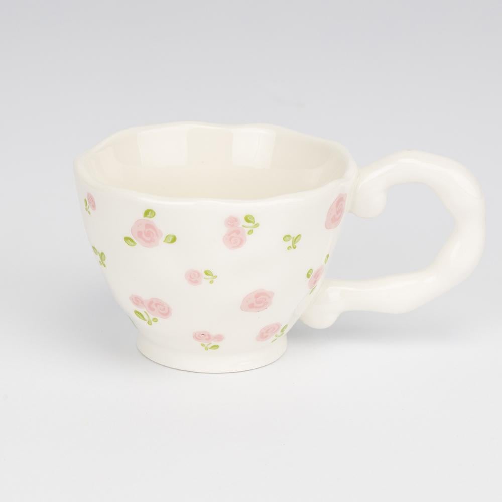 Чашка з блюдцем Рожеві бутони 150 мл (9295-015) - фото 2 Чашка з блюдцем Рожеві бутони 150 мл (9295-015) - фото 2