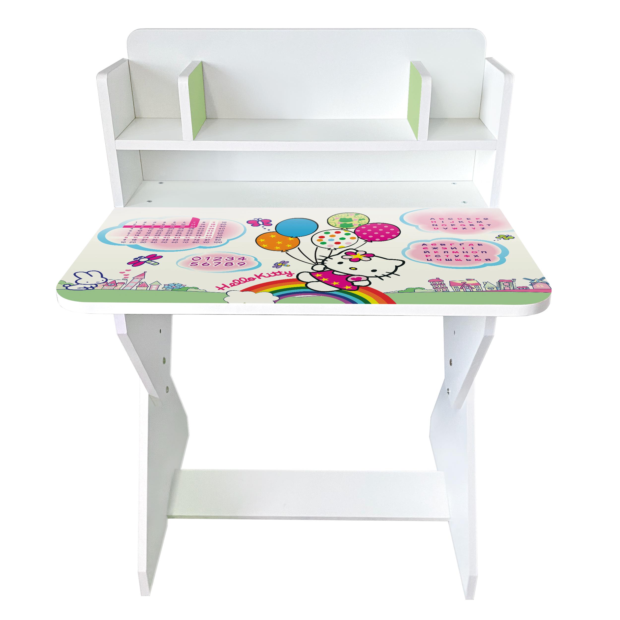 Парта со стульчиком Holy Wood П01 регулируемая с рисунком Hello Kitty (18137784) - фото 3 Парта со стульчиком Holy Wood П01 регулируемая с рисунком Hello Kitty (18137784) - фото 3
