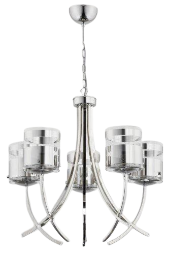 Люстра Alfa Mora современная Chrome (23255)