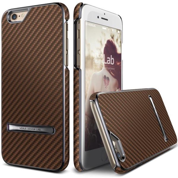 Чехол накладка VS Carbon Stick Case for iPhone 6/6S, Copper Gold Чехол накладка VS Carbon Stick Case for iPhone 6/6S, Copper Gold