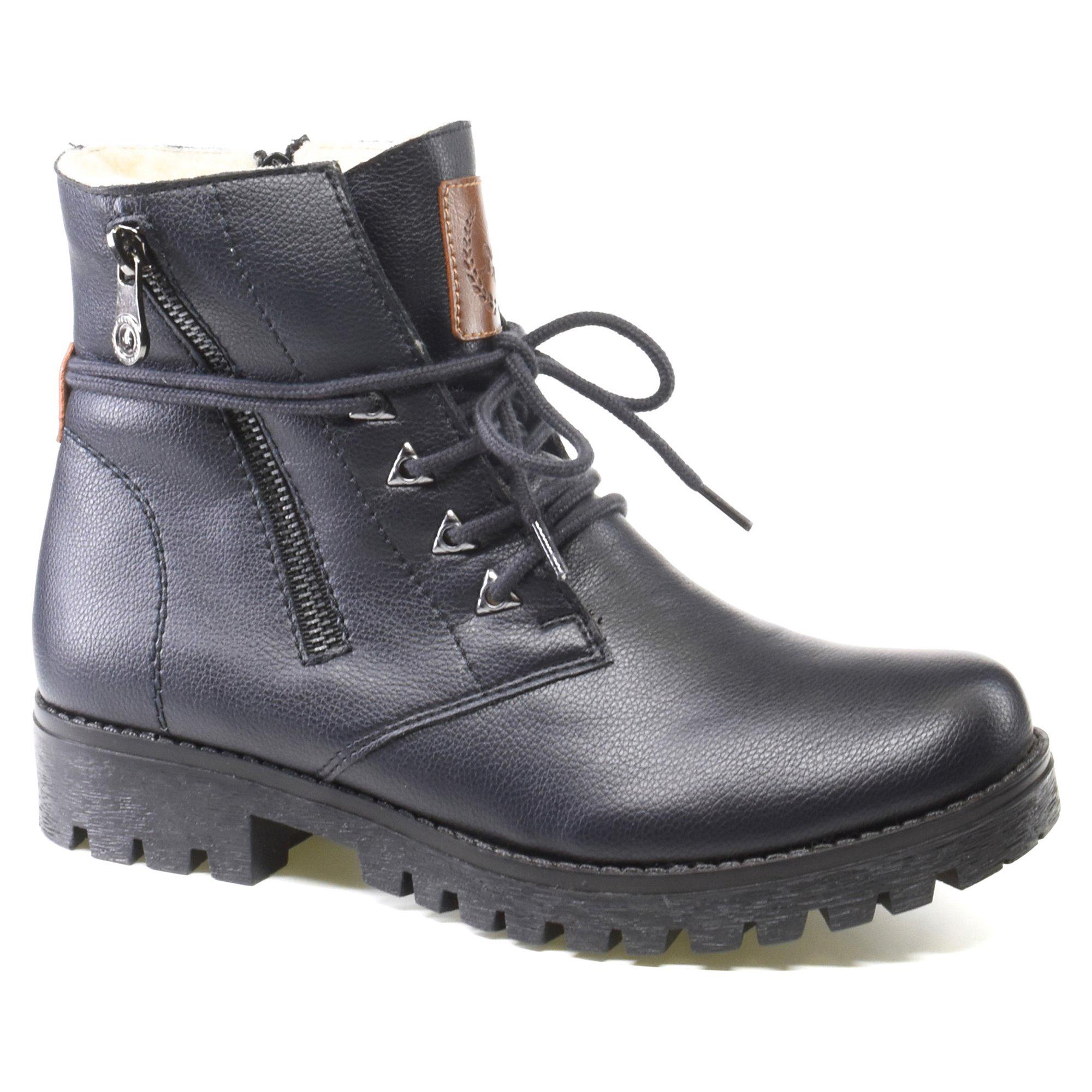 Ботинки зимние женские Rieker р. 36 Черный (011611-36)