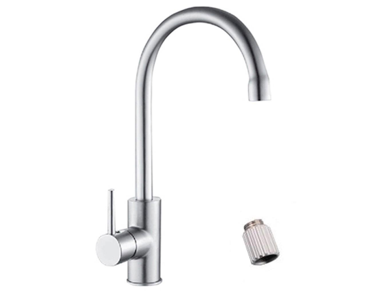 Смеситель для кухни Frap H52 F4052 1033748 однорычажный Серый (102594)