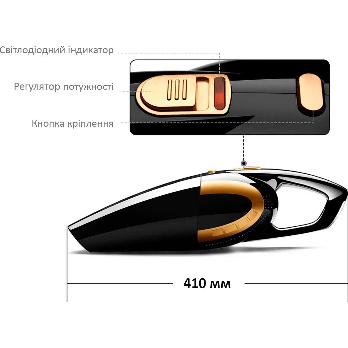 Пилосос ручний Aspiring Dust 2 Battery and Cord 6 kPa (DU5500ABS) - фото 3