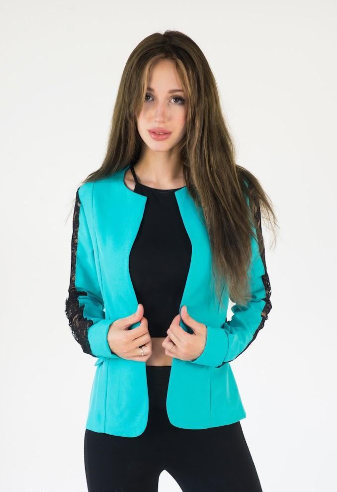 Пиджак женский Podium Darline 21333-MINT S Ментоловый