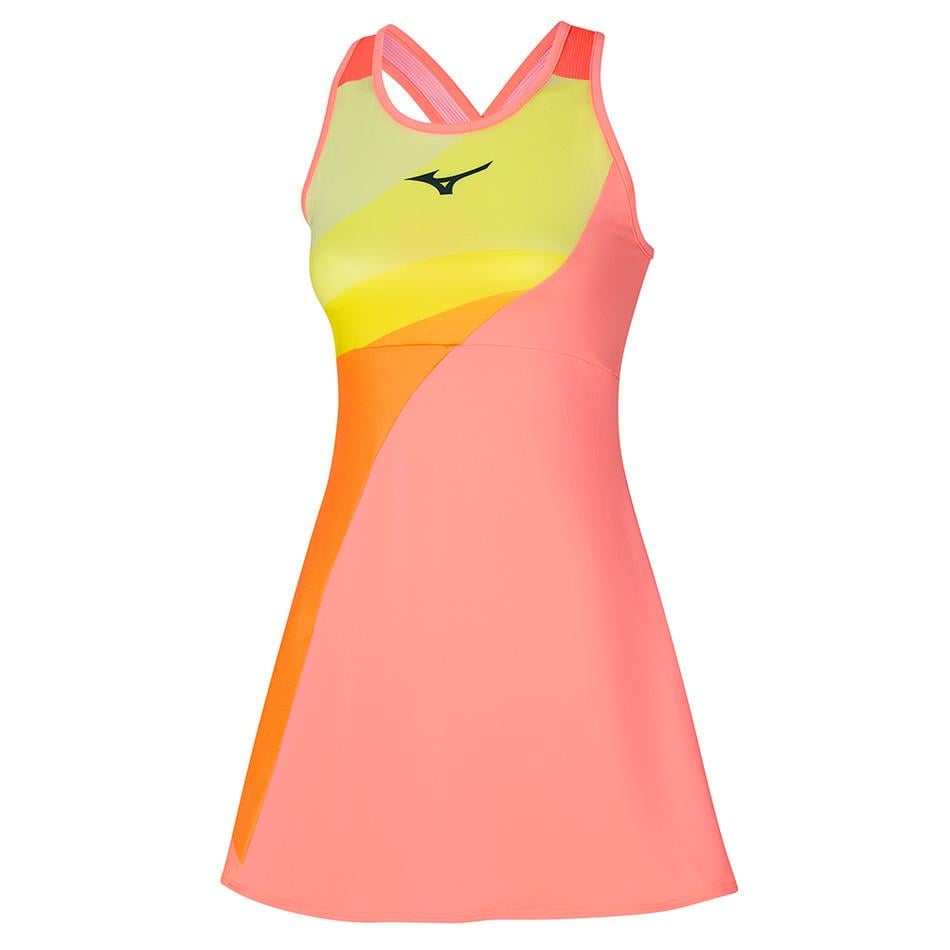 Сукня жіноча Mizuno Release Dress M Кораловий (62GHA700-53 M)