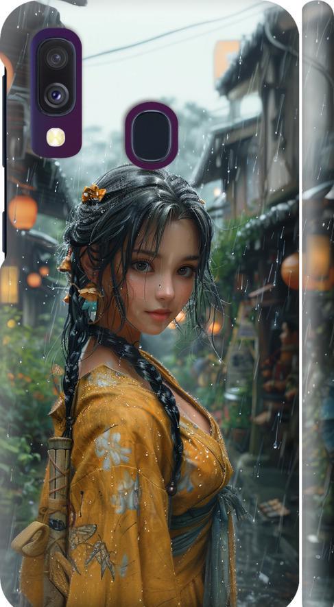 Чехол на Samsung Galaxy A40 2019 A405F Anime-girl (6133m-1672-42517)
