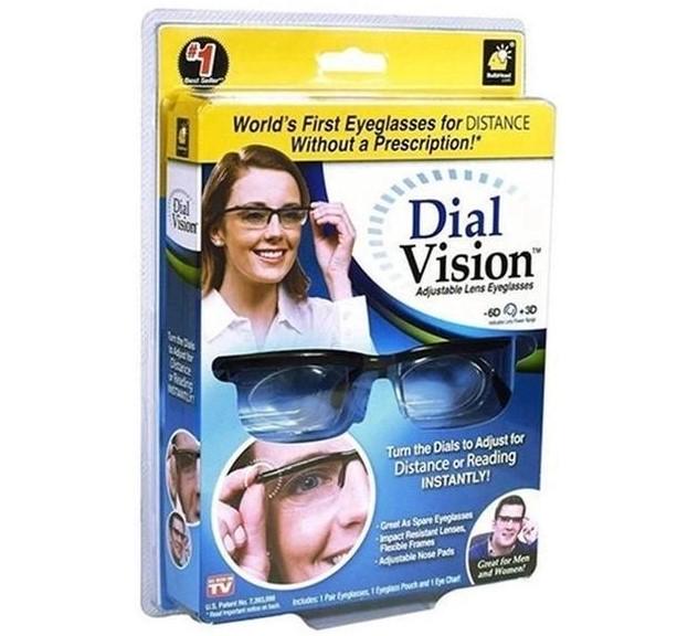 Очки с регулировкой диоптрий линз Dial Vision (15157443)