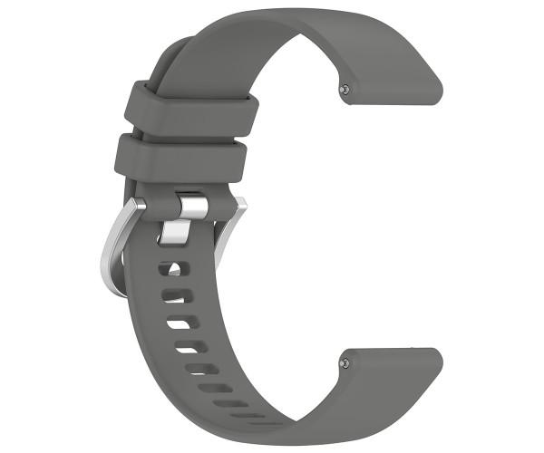 Ремешок Silicone для смарт-часов Huawei Watch 4/4 Pro/GT4 46 мм Серый