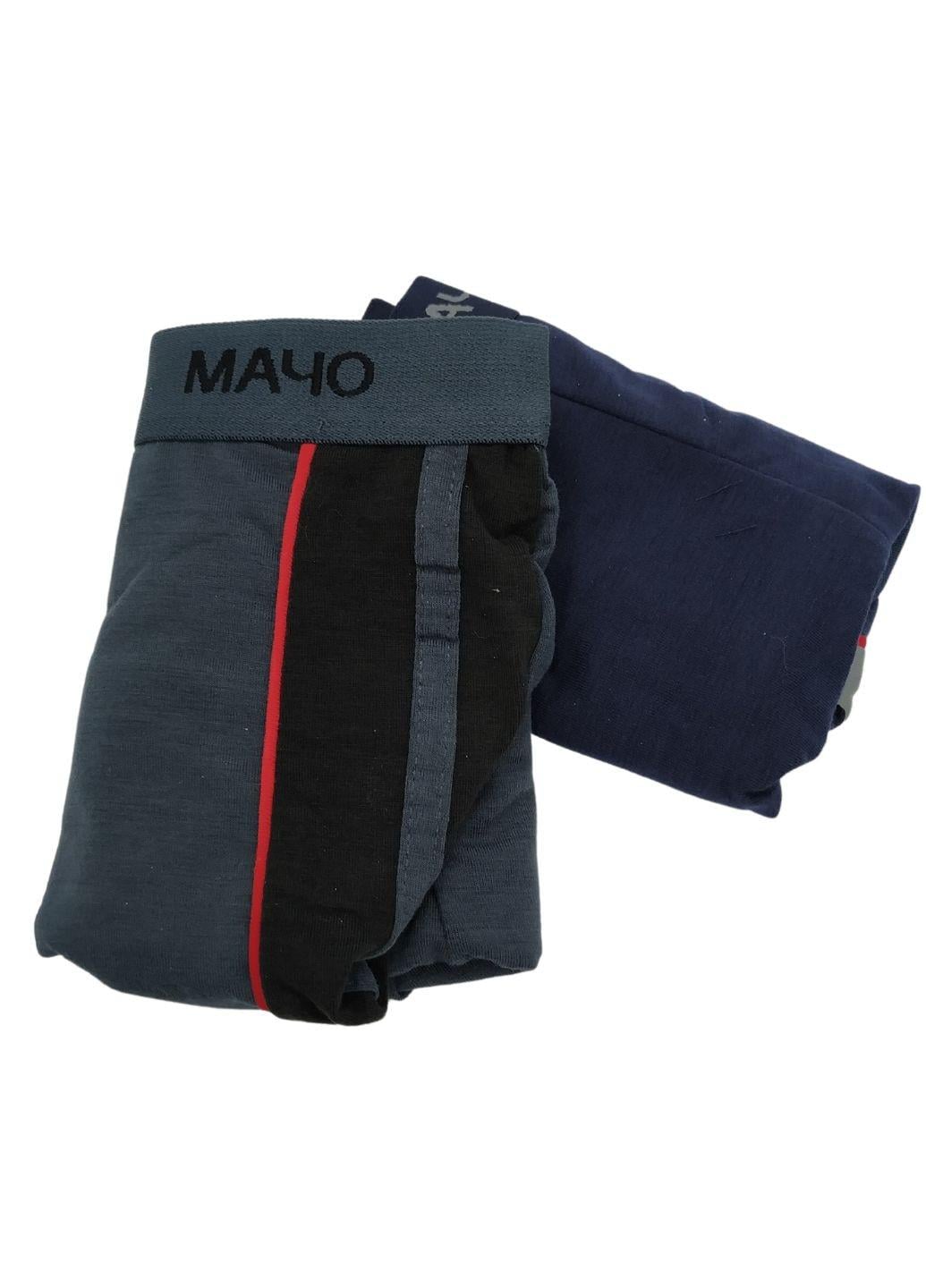 Набор мужских трусов боксерок №1 353-52 XL 2 шт. Синий (353-52)