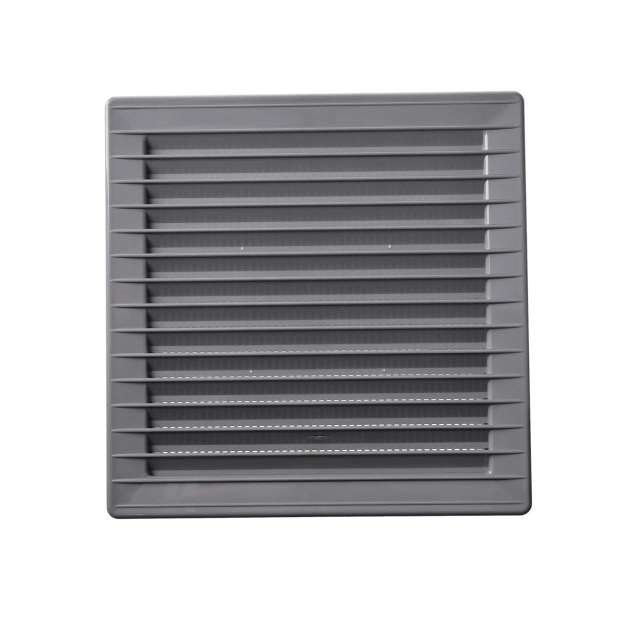 Решітка вентиляційна пластикова з сіткою АirRoxy AKUSzS 02-248 170x170 мм Сірий (23253244) - фото 1 Решітка вентиляційна пластикова з сіткою АirRoxy AKUSzS 02-248 170x170 мм Сірий (23253244) - фото 1