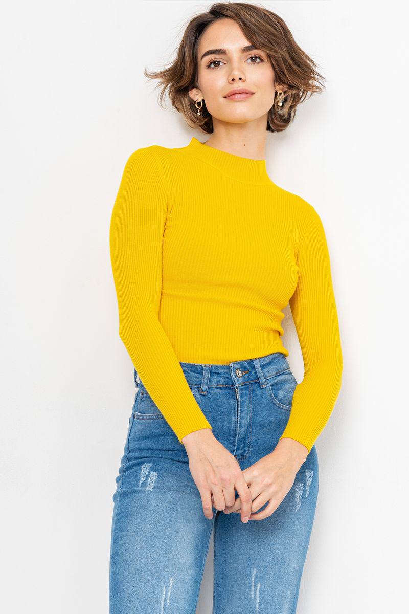 Гольф жіночий базовий Ager 221R915 S/M Жовтий (9621866)