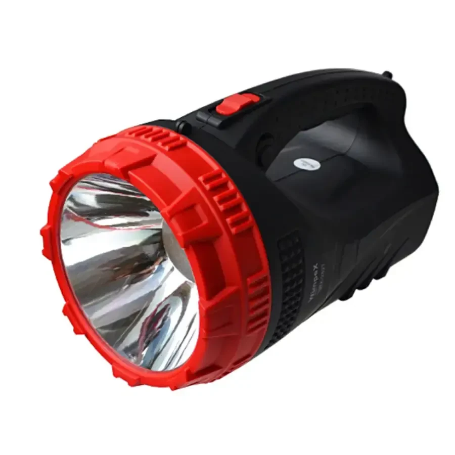 Фонарь-прожектор аккумуляторный Wimpex WX-2827 ручной светодиодный 5W + 9 LED
