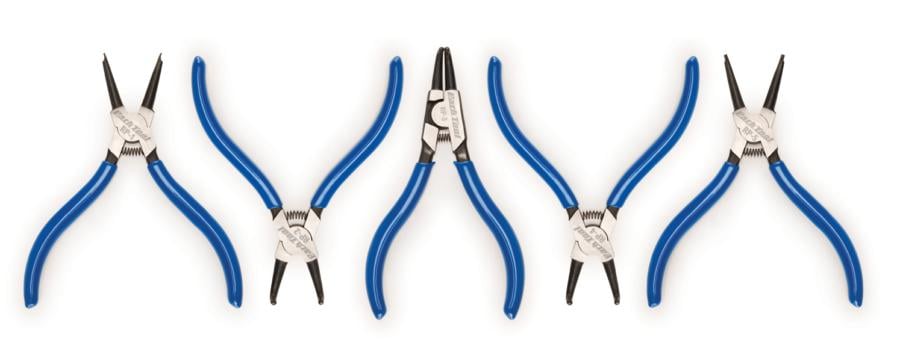 Щипцы Park Tool RP-SET.2 для снятия стопорных колец 5 шт. Щипцы Park Tool RP-SET.2 для снятия стопорных колец 5 шт.