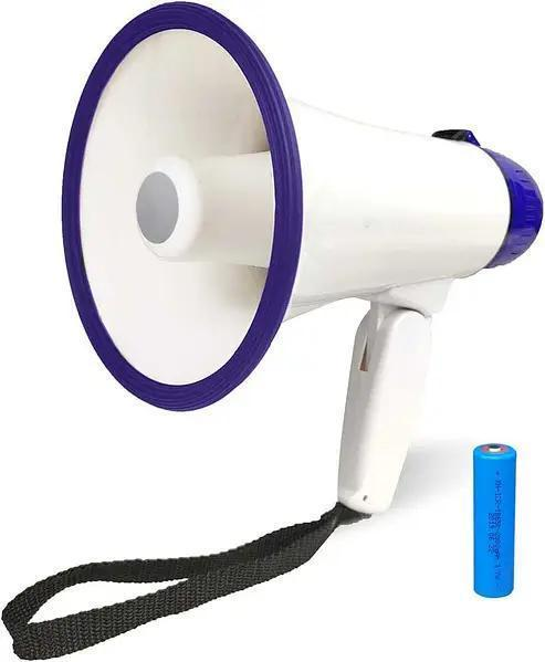 Гучномовець із записом MEGAPHONE HW 8C 15 Вт Білий з синім