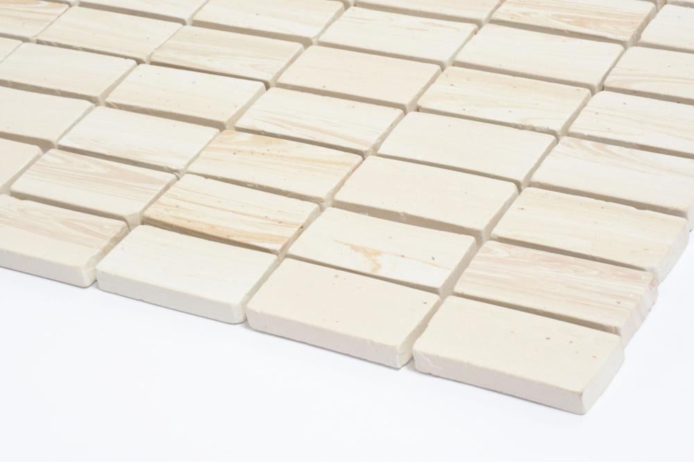 Мозаика керамогранитная Kotto Ceramica MI7 23460104C 300x300x7 мм/прямоугольник 23x46 мм Beige