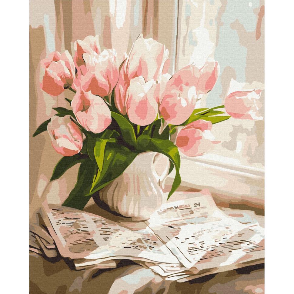 Картина за номерами Brushme Ранок у променях ніжності BS54276 40x50 см (RLT52452) Картина за номерами Brushme Ранок у променях ніжності BS54276 40x50 см (RLT52452)