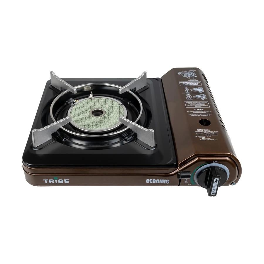 Газовая плита Tribe Ceramic T-HD-0004 Коричневый (T-HD-0004-brown)