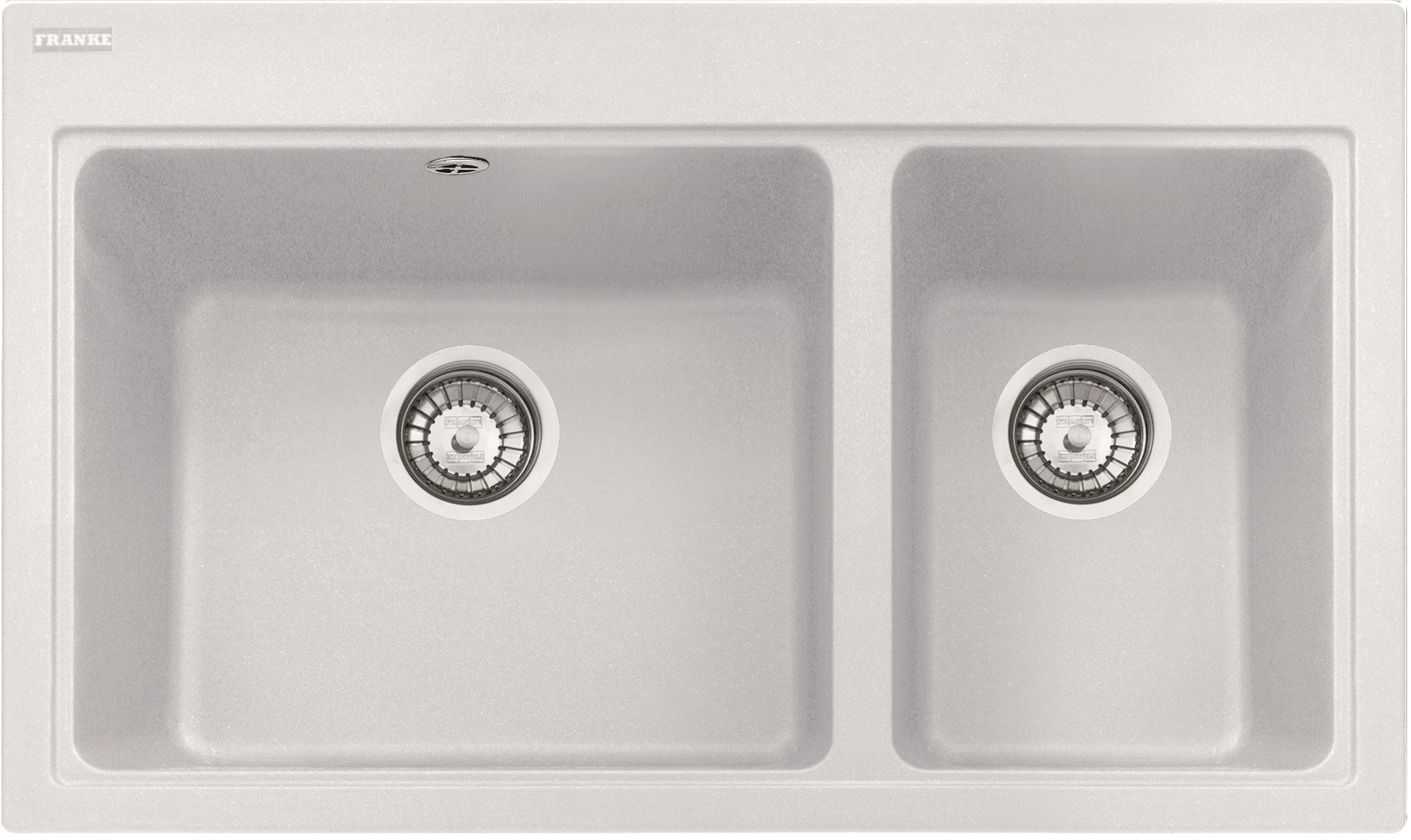 Кухонная мойка Franke Fiji FIG 620-80 гранитная врезная Белый (114.0618.383)
