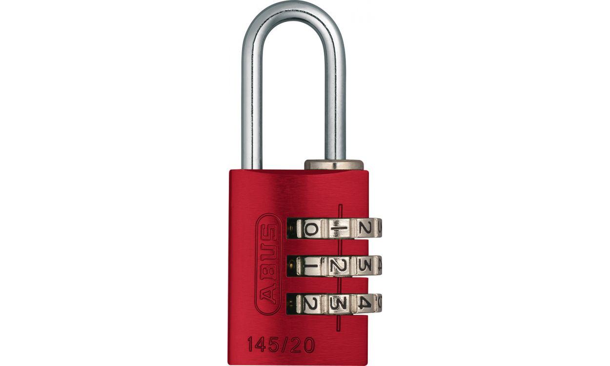 Замок навісний Abus 145/20 Combination Lock Red - фото 1