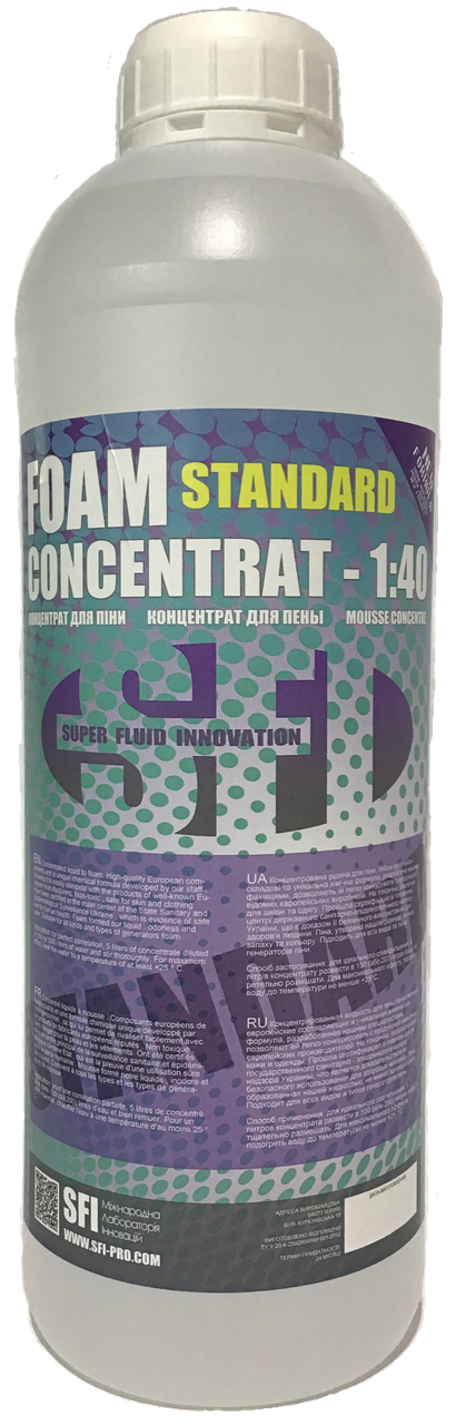 Пінний концентрат SFI Foam Standard 1 л (3014308749)