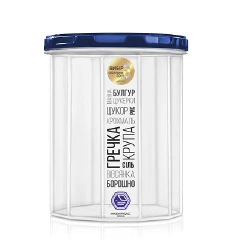 Контейнер пищевой с резьбой Stenson NP-83C 11x13,5 см 1 л (565863)