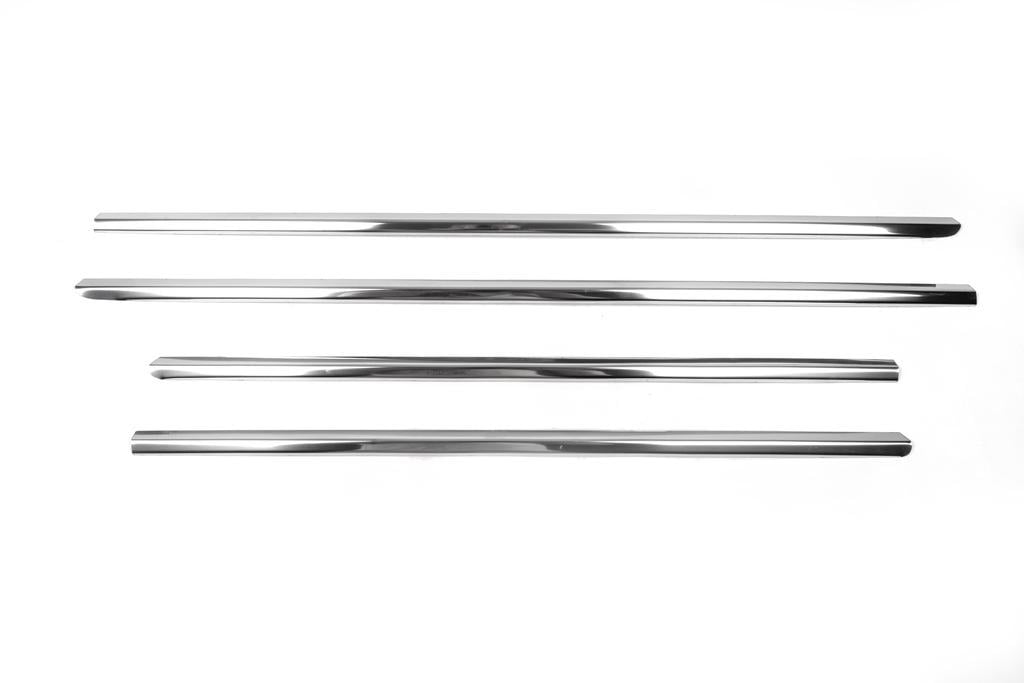 Нижняя окантовка стекол Omsa Line для Mercedes E-сlass W210 1995-2002 гг. Хром