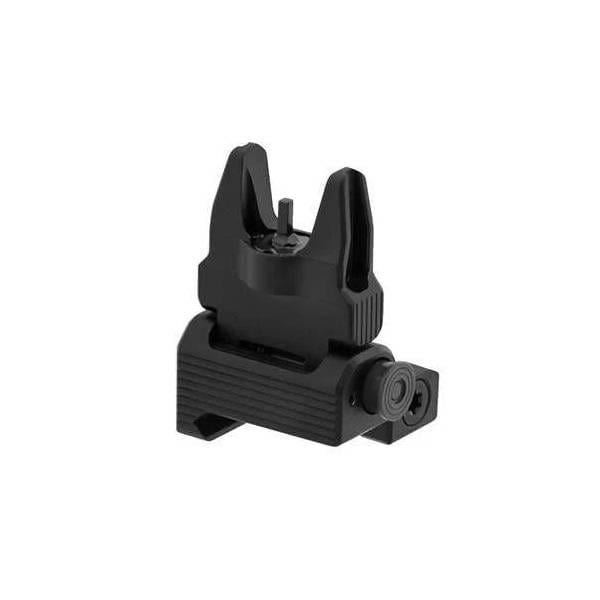 Подпружиненная мушка UTG Accu-Sync Flip-Up для AR15 - Picatinny - Черная