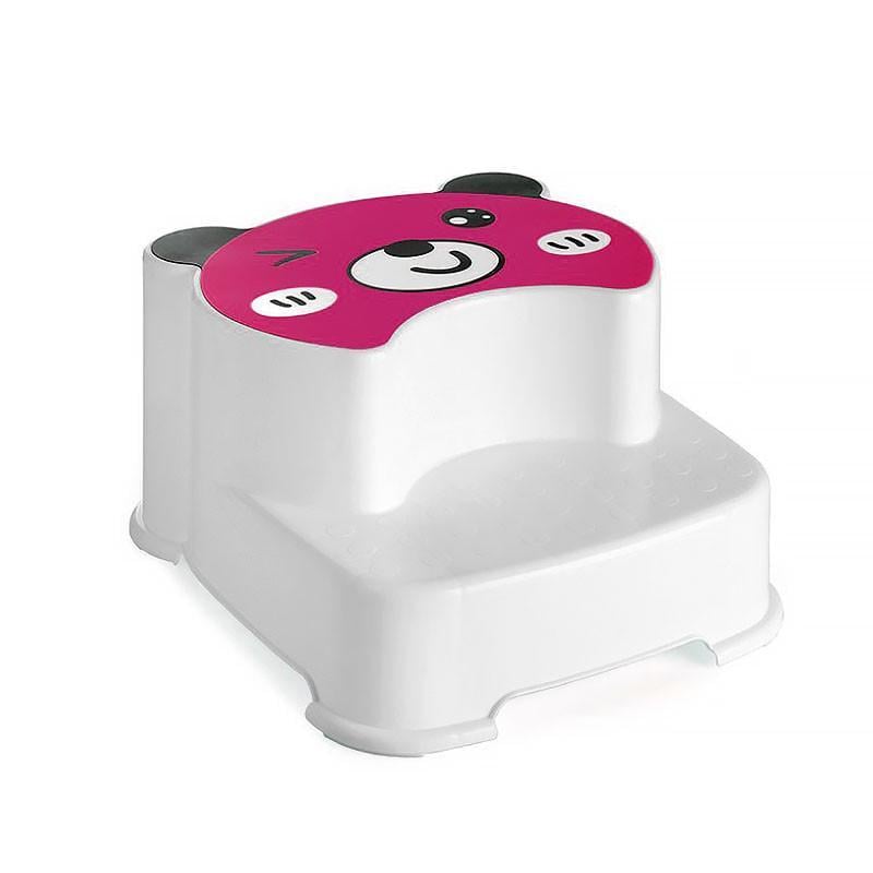Ступеньки детские под унитаз и раковину Bestbaby BS-8802 Rose Red Ступеньки детские под унитаз и раковину Bestbaby BS-8802 Rose Red