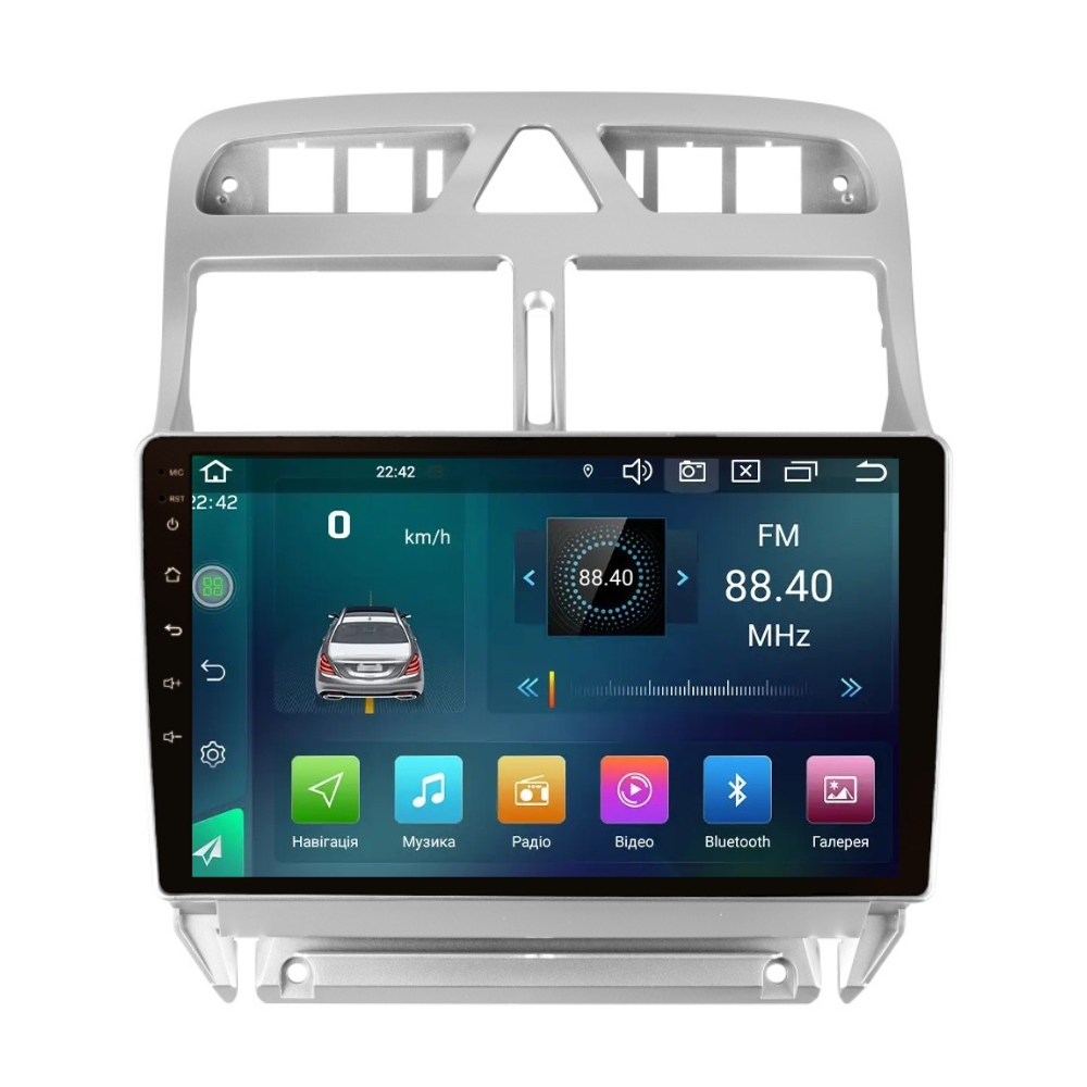 Магнитола штатная CYCLONE C9-007 DSP Carplay 4/64 GB 4G для Peugeot 307 2001-2011 г. (AR-81472)