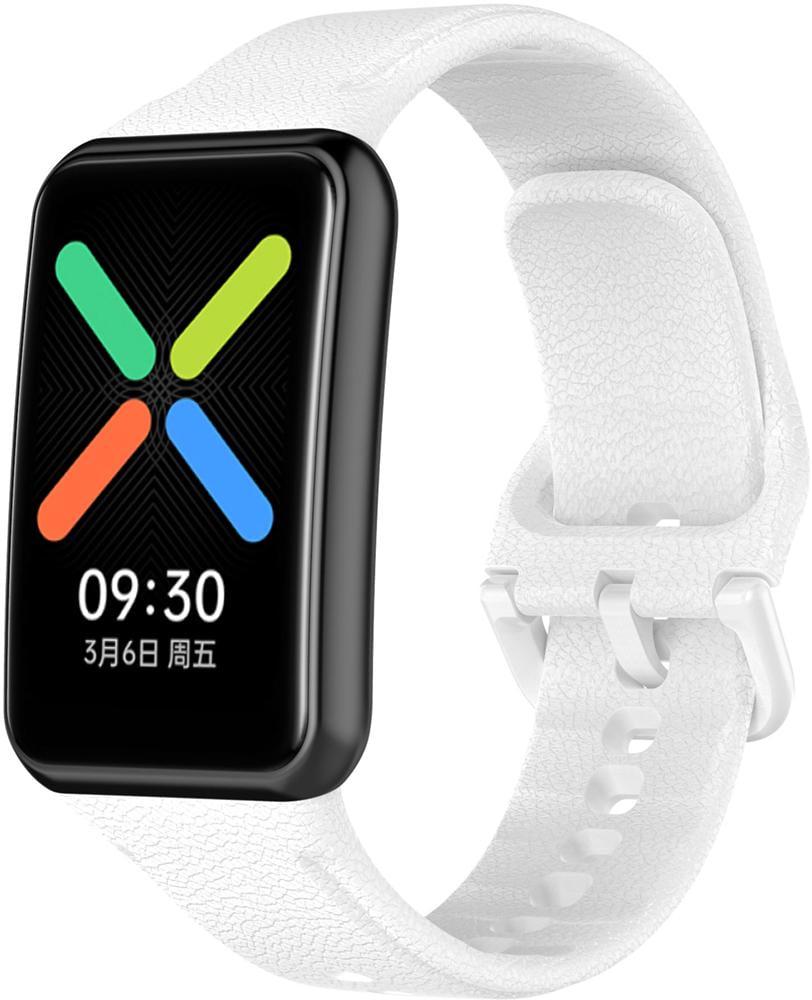 Ремешок Jsota для OPPO Watch Free силиконовый White (26985-29)