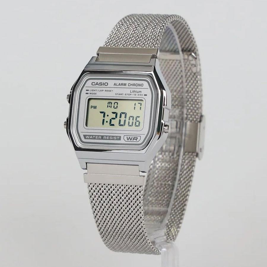Наручний годинник чоловічий Casio A158WEM-7EF Retro Vintage з підсвіткою (2972723596) Наручний годинник чоловічий Casio A158WEM-7EF Retro Vintage з підсвіткою (2972723596)