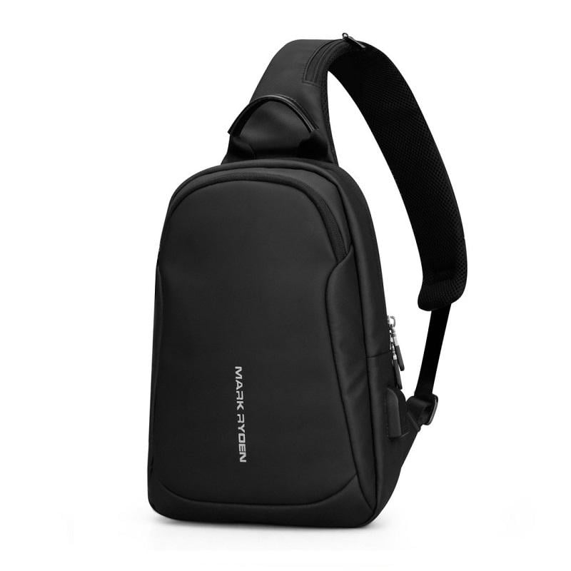 Міський рюкзак MARK RYDEN MR7191 з однією лямкою Чорний