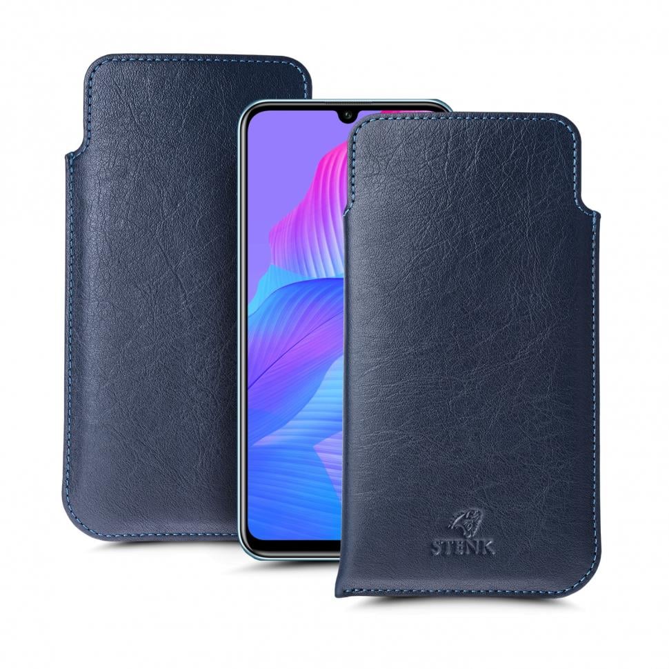 Футляр Stenk Elegance для HuaWei P Smart S Синий (67994)
